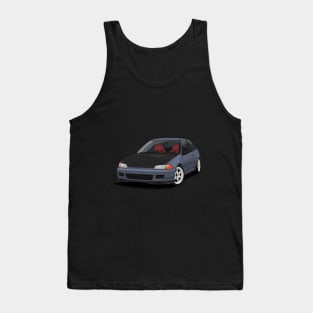 Civic EG hatch grey Tank Top